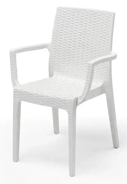 Dafne Outdoor-Stuhl mit Armlehnen, 4 Farben
