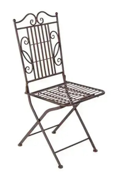 Brauner Outdoor-Stuhl