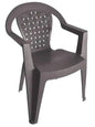 Non-slip plastic chair, three colors