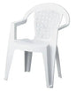 Non-slip plastic chair, three colors