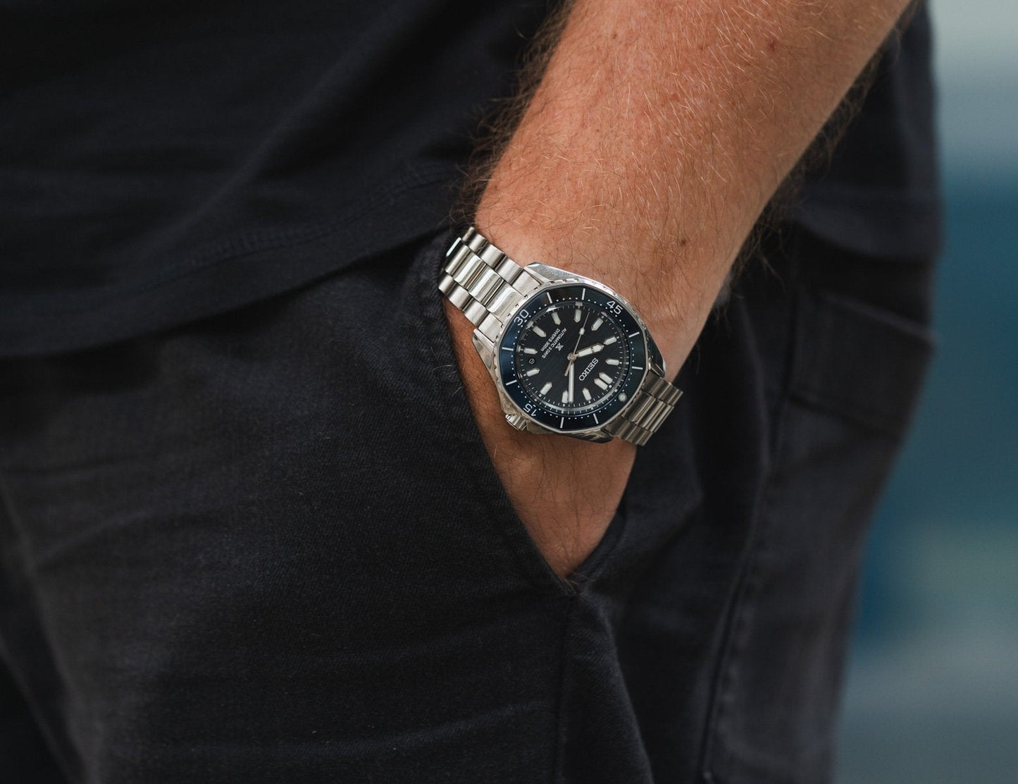 Seiko Prospex Diver 300M Automatik Blau 41,3mm SPB483J1