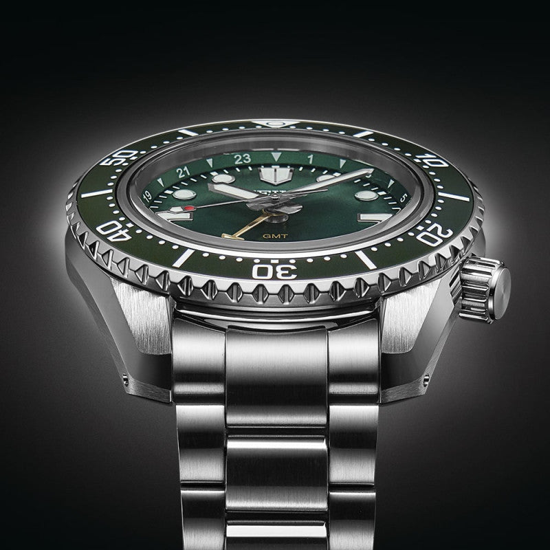 Seiko SPB381J1 – Automatico GMT – Quadrante Verde – Cassa rotonda 42 mm – Codice SPB381J1