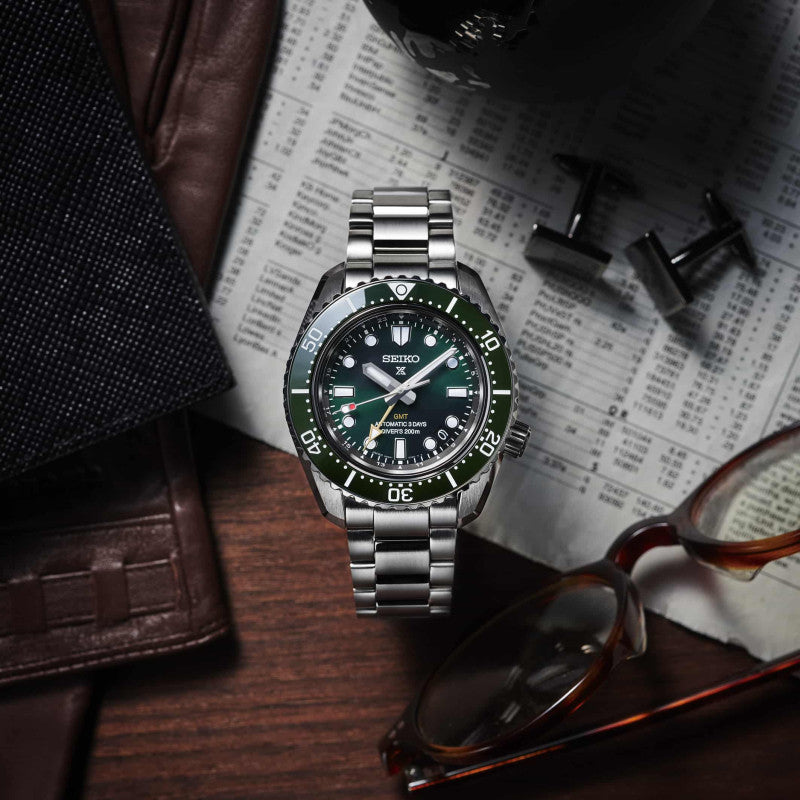 Seiko SPB381J1 – Automatico GMT – Quadrante Verde – Cassa rotonda 42 mm – Codice SPB381J1
