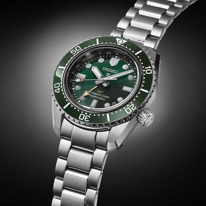 Seiko SPB381J1 – Automatico GMT – Quadrante Verde – Cassa rotonda 42 mm – Codice SPB381J1