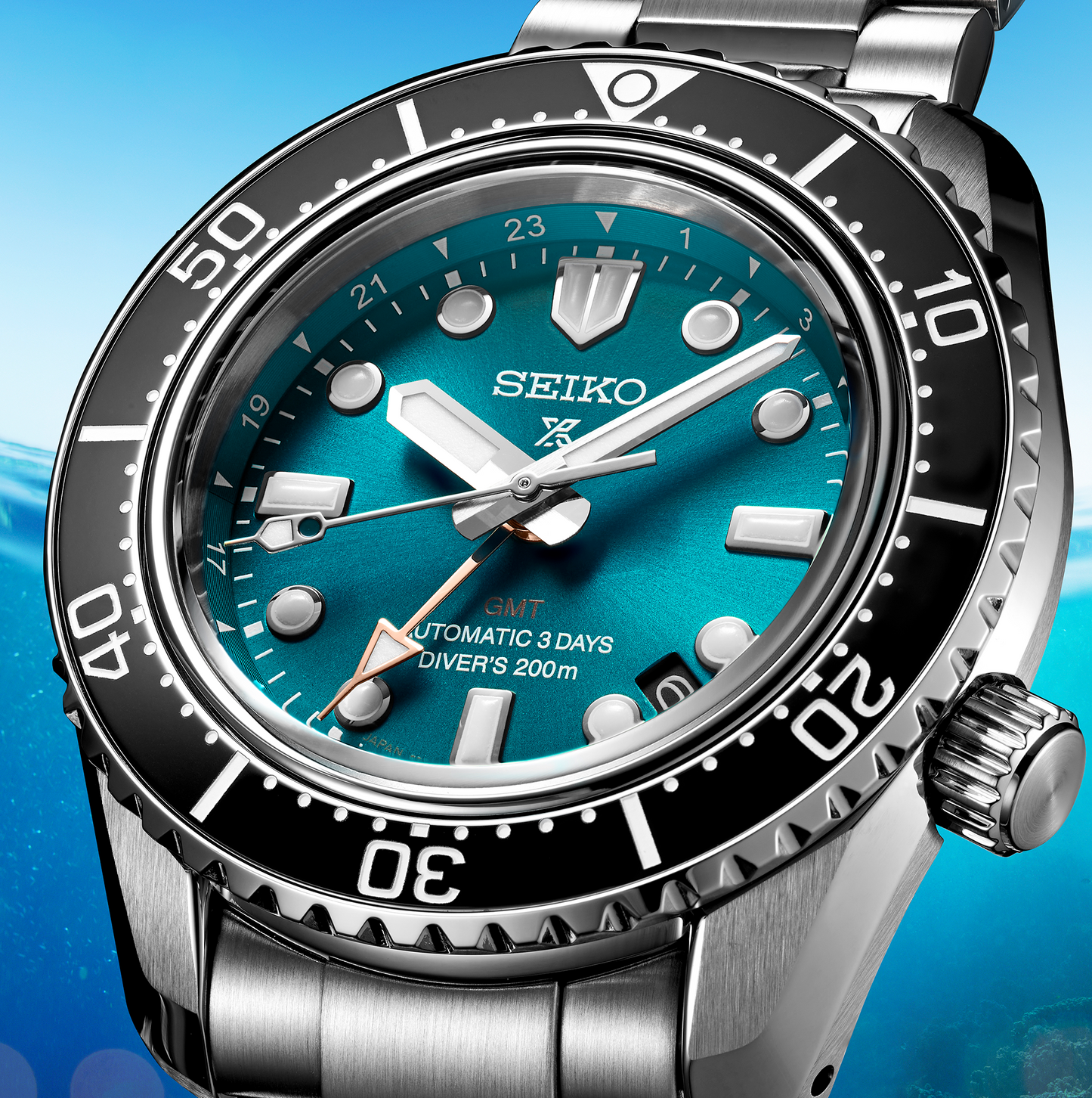 Seiko SPB475 – Automatico Diver GMT – Quadrante Blue-Green – Cassa 42 mm – Codice SPB475