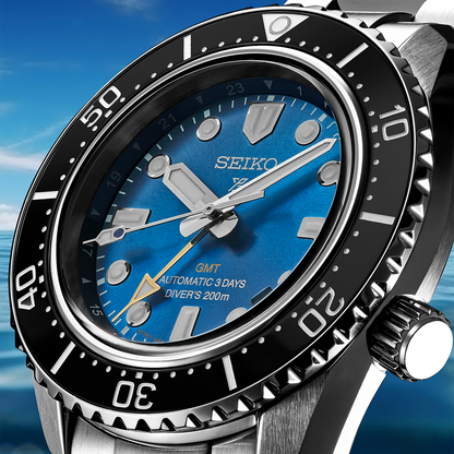 Seiko SPB477 – Automatico Diver GMT – Quadrante Blu sfumato – Cassa rotonda 42 mm – Codice SPB477