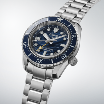 Seiko SPB509J1 – Automatischer Taucher GMT – Blaues Zifferblatt – 42 mm Gehäuse – Code SPB509J1