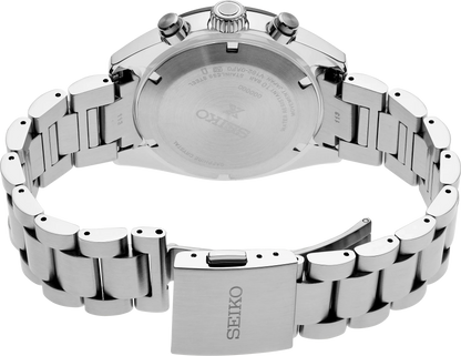 Seiko SSC813P1 – Cronografo Solare – Quadrante Bianco “Panda” – Cassa rotonda 39 mm – Codice SSC813P1
