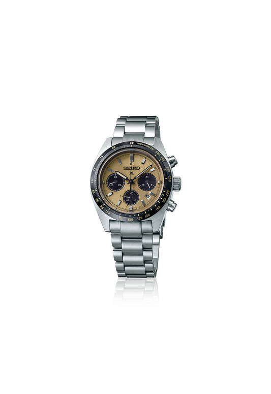 Seiko SSC817P1 – Cronografo Solare – Quadrante Giallo – Cassa rotonda 39 mm – Codice SSC817P1