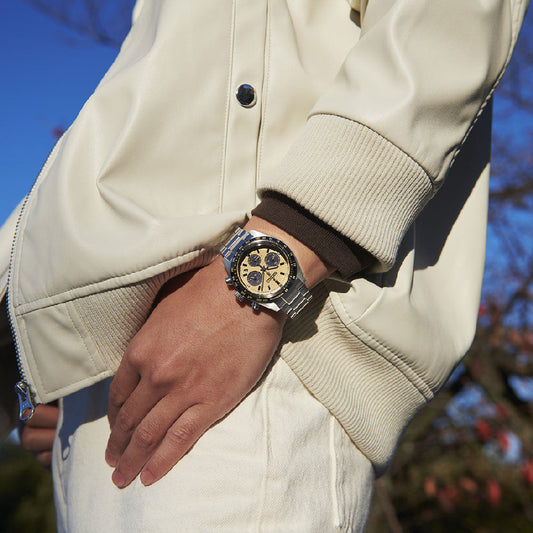 Seiko SSC817P1 – Cronografo Solare – Quadrante Giallo – Cassa rotonda 39 mm – Codice SSC817P1