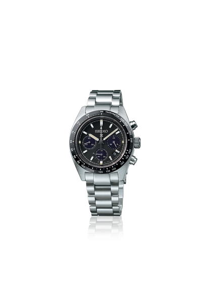 Seiko SSC819P1 – Cronografo Solare Speedtimer – Quadrante Nero – Cassa 39 mm – Codice SSC819P1