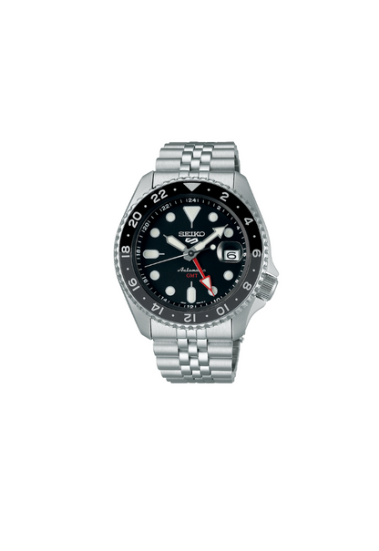 Seiko 5 Sports GMT Automatik Bruce Wayne – Schwarz, 42,5 mm – Referenz SSK001