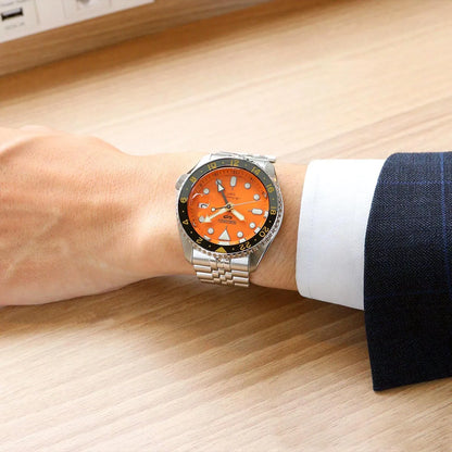 Seiko 5 Sports GMT Automatik – Orange, 42,5mm – Artikelnummer SSK005K1