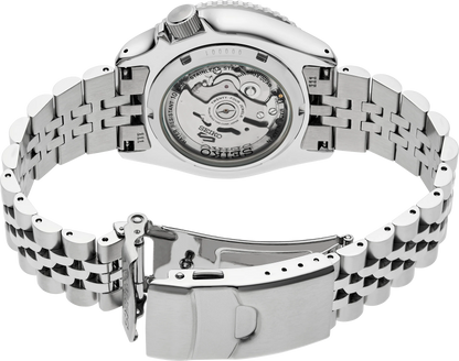 Seiko 5 Sports SSK035 – Automatische GMT, grünes Zifferblatt, 42,5mm, Stahl, Produktcode SSK035