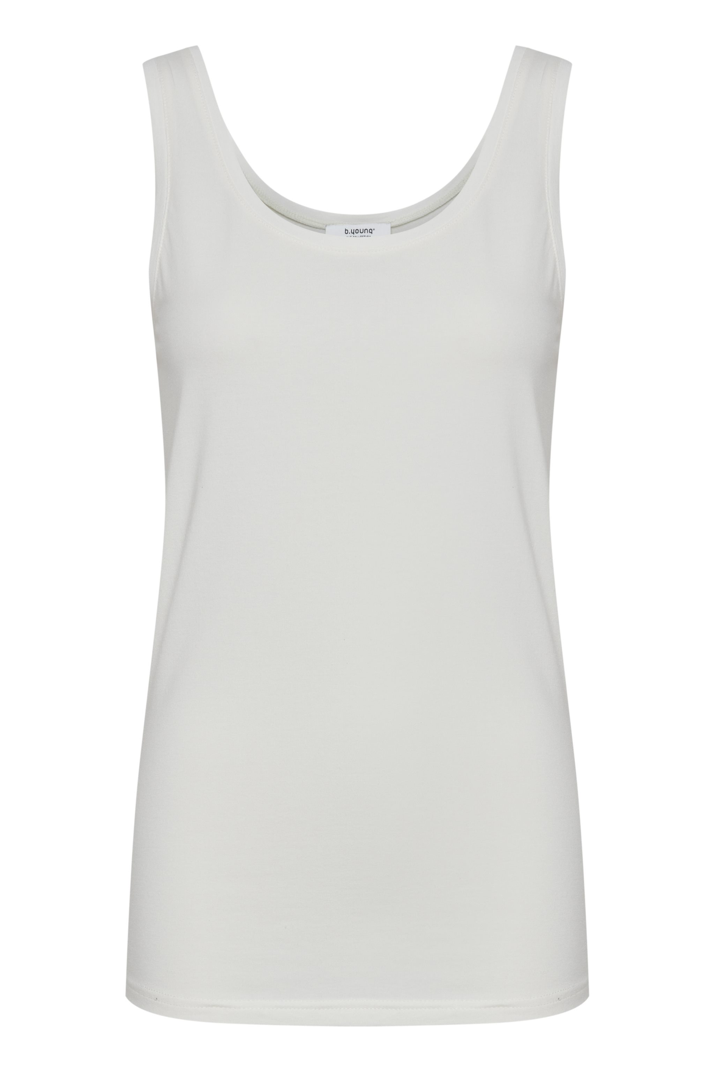 b.young Canotta da donna Top in maglia Iane sin 802894 80115 off white