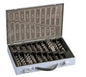 120 pc. HSS cobalt tap and die set in a case