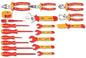 19-piece insulated tool set in Ingco case