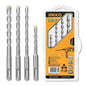 4-teiliges SDS-Plus-Bohrer-Set
