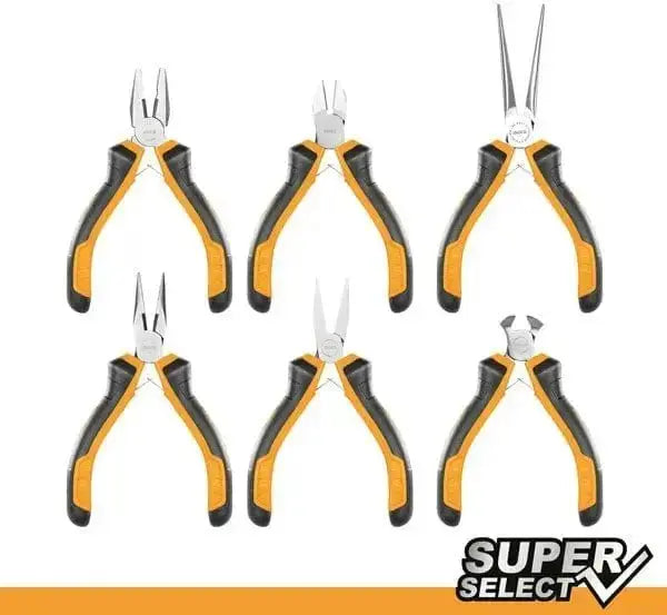 Set 6 mini pinze di precisione ingco