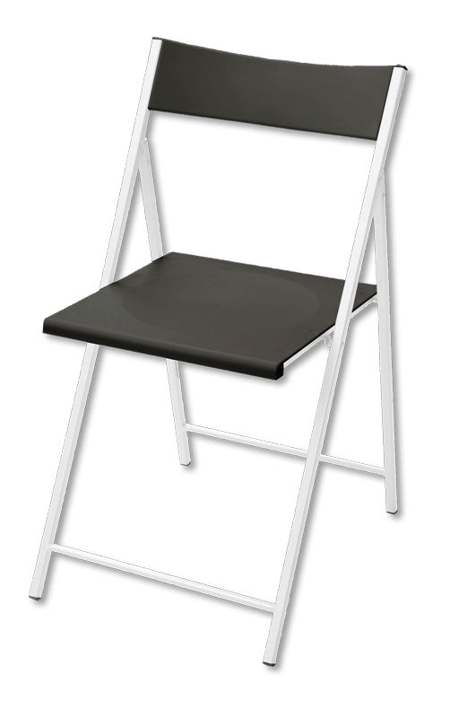 Set di 6 Sedie Pieghevoli Tikawilly con Carrello Assortiti in Acciaio con eventuali difetti estetici