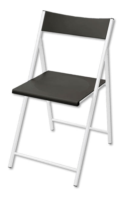 Set di 6 Sedie Pieghevoli Tikawilly con Carrello Assortiti in Acciaio con eventuali difetti estetici