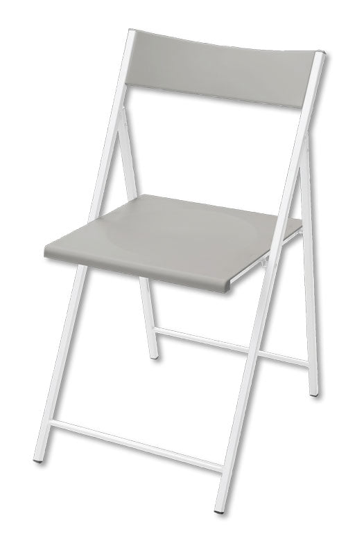 Set di 6 Sedie Pieghevoli Tikawilly con Carrello Assortiti in Acciaio con eventuali difetti estetici