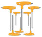 Ingco 8-piece T-handle hex key set
