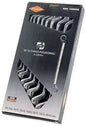 Set of 8 ring spanners 6-22 box