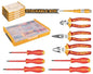 9 insulated tools set with tray Ingco