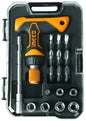 18-piece screwdriver set with T-handle Ingco