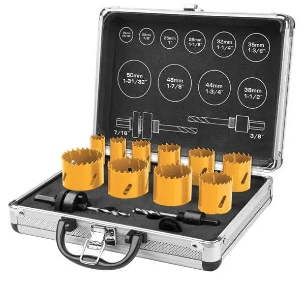 Set12 seghe a tazza bimetal 20-50mm ingco