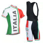 Men's Italy Cycling Kit – Summer Jersey + Shorts