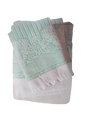 Set Spugna Angioletti 1+1 in Cotone Egiziano Jacquard