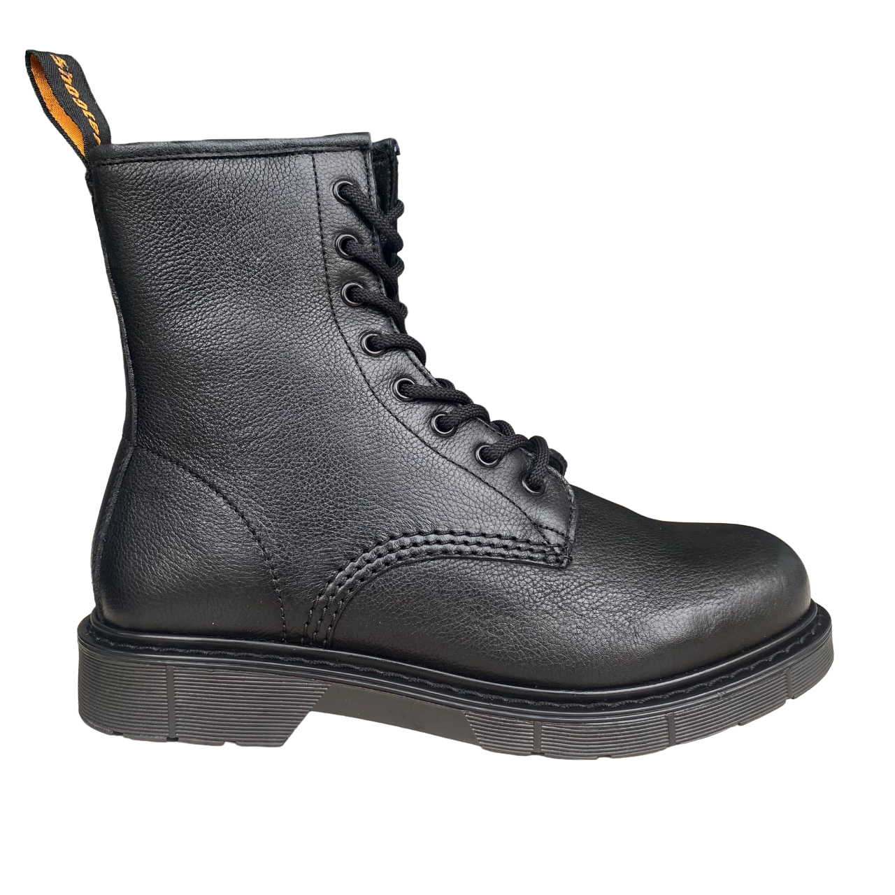 Shooters Tronchetto Anfibio Uomo S149-01 Nero 8 Fori Pelle