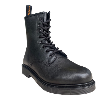 Shooters Tronchetto Anfibio Uomo S149-01 Nero 8 Fori Pelle