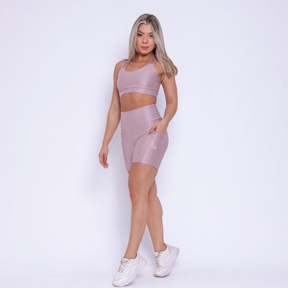 Activewear | Kompressives Samt-Set Angra – Hergestellt in Brasilien