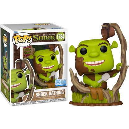 Funko Pop! Movies – Shrek (1784) Shrek badend Vinylfigur 10 cm