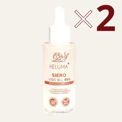 Siero viso alla bava di lumaca 99% Pura – X2