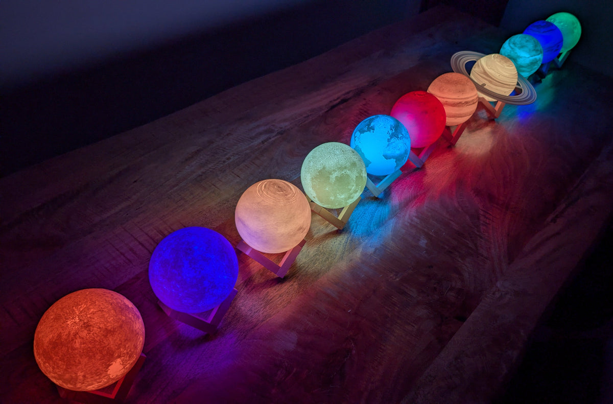 Lampada Luna - Collezione Sistema Solare