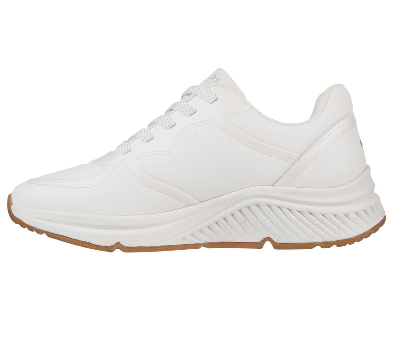 Skechers Sneakers Donna Arch Fit S-Miles Mile Makers 155570 WHT Bianco