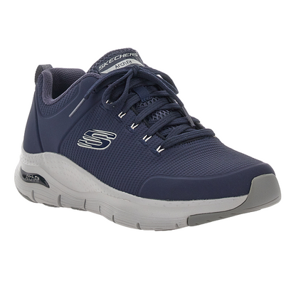 Skechers Arch Fit Titan 232200/NVY - Sneakers Uomo Blu Navy con Supporto Plantare