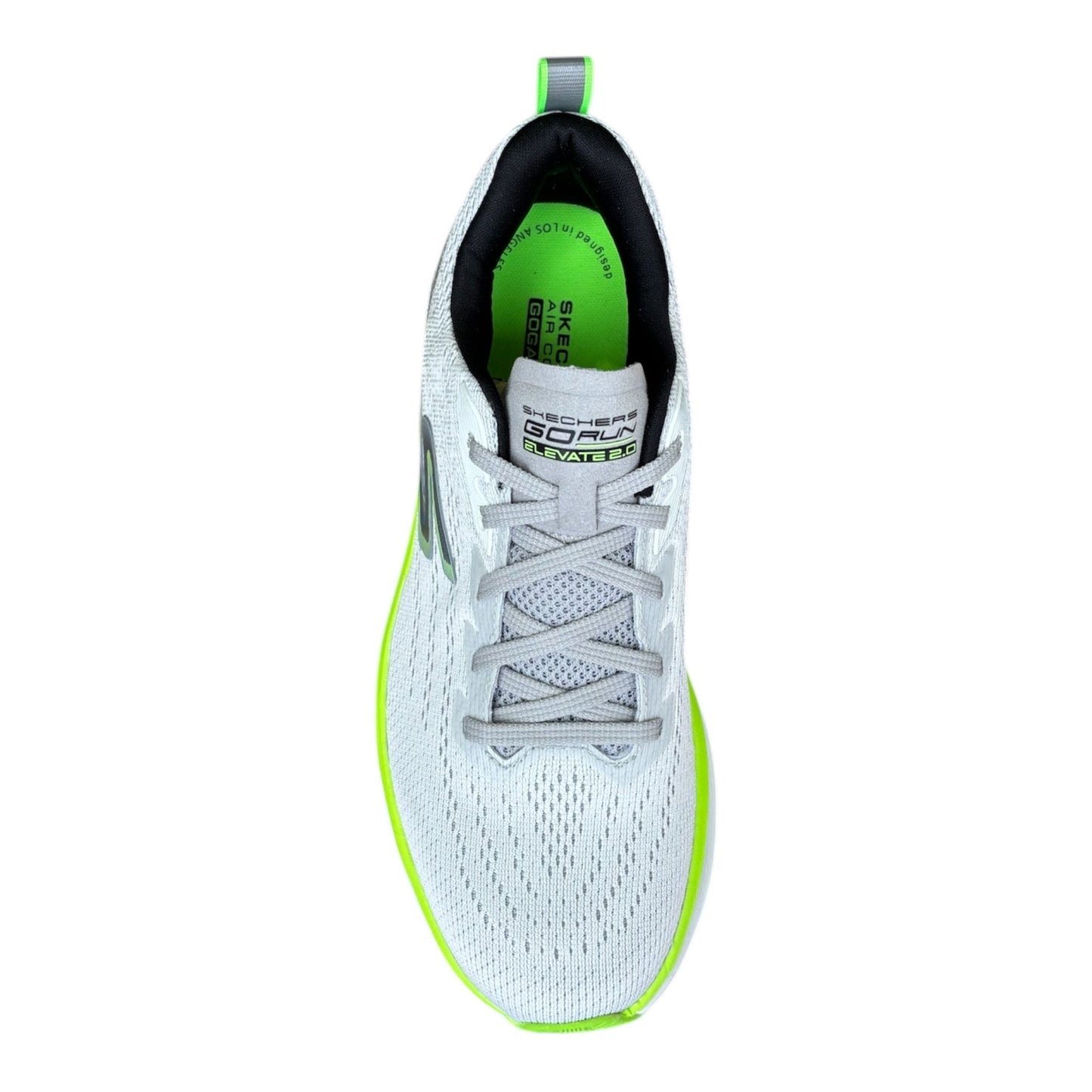 Skechers GO RUN Elevate 2.0 Fluid 220847-WGY Bianco Grigio Uomo
