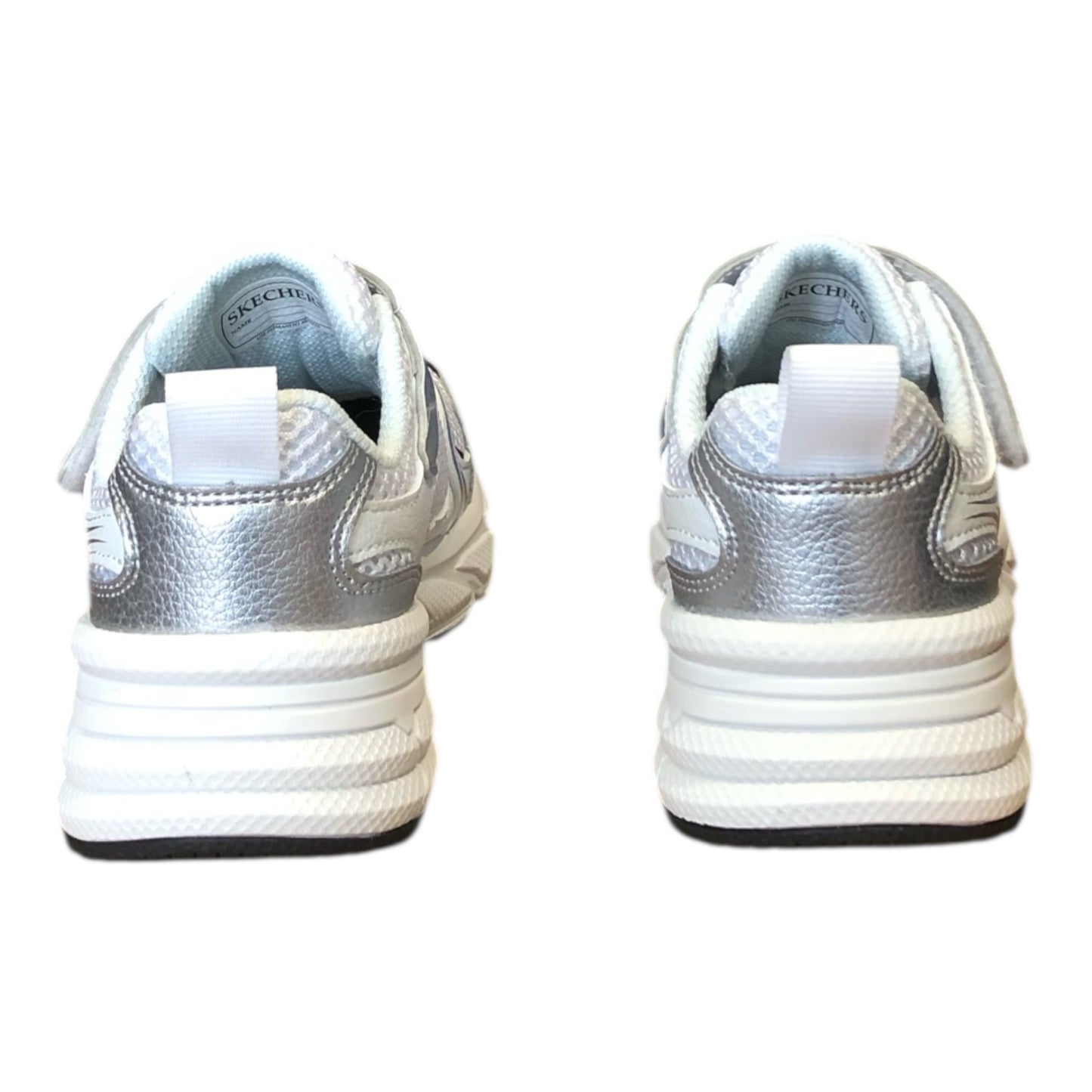 Skechers Retro-Graph 303692L WSL White/Silver Bambino