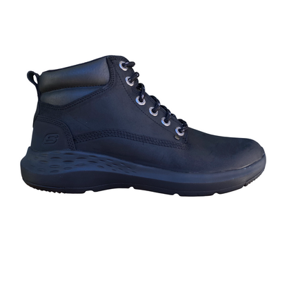 Skechers Scarponcino Relaxed Fit Parson Ederic 205175-BLK Nero Uomo