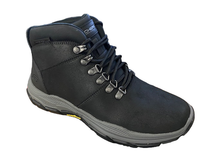 Skechers Respected Esmont Scarponcino Uomo Nero Idrorepellente - 204453-BLK