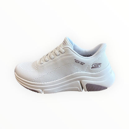 Skechers BOBS Sparrow Flex Too You 117587 W Bianco