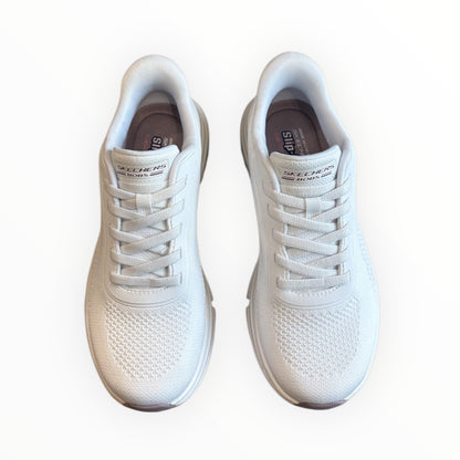 Skechers BOBS Sparrow Flex Too You 117587 W Bianco