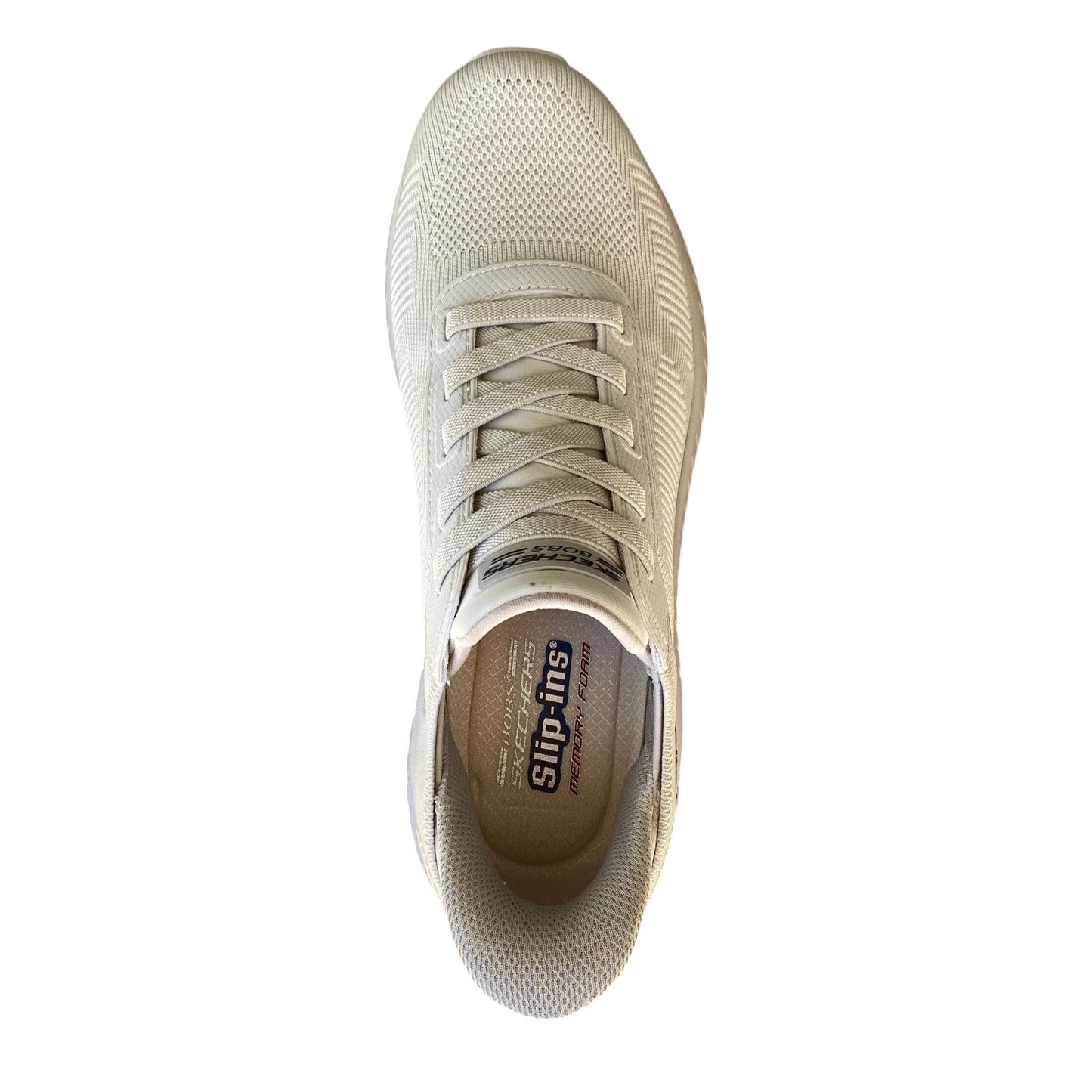 Skechers Slip-ins BOBS Sport Squad Chaos Solid Step 118312/OFWT Bianco Uomo