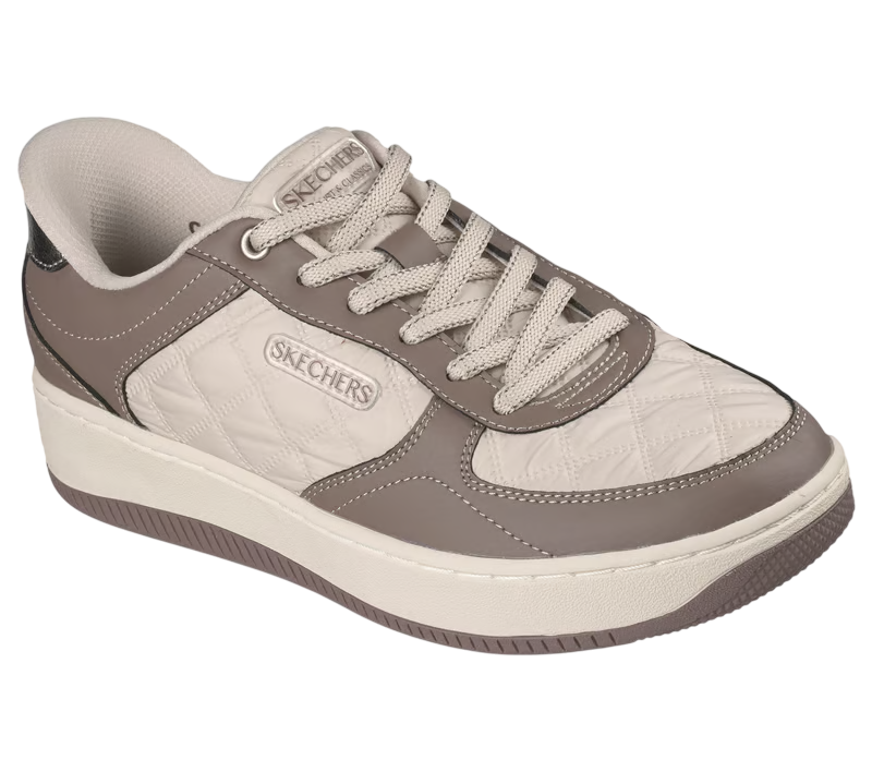 Skechers Donna Slip-ins Sport Court 2.0 185166/TPBR Beige