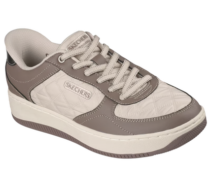Skechers Donna Slip-ins Sport Court 2.0 185166/TPBR Beige
